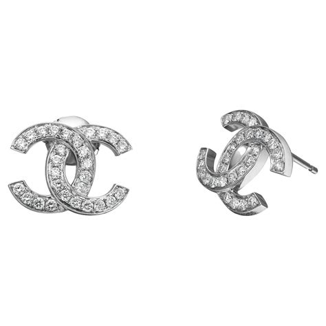 how much chanel earrings|Chanel diamond double c earrings.